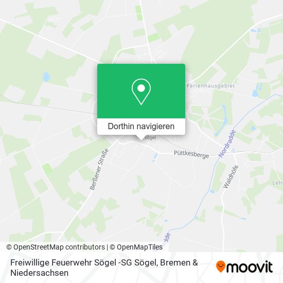 Freiwillige Feuerwehr Sögel -SG Sögel Karte