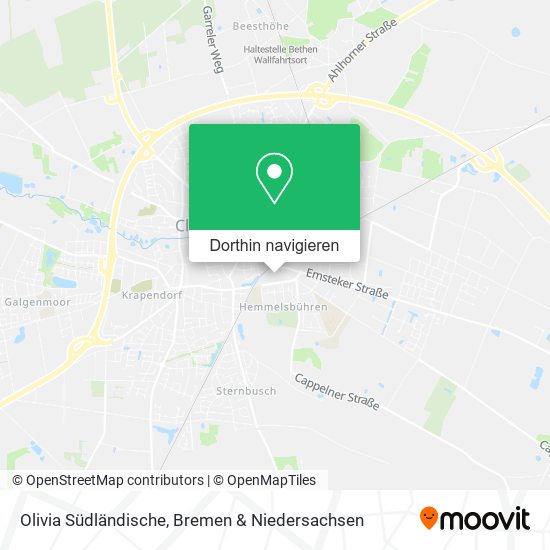 Olivia Südländische Karte