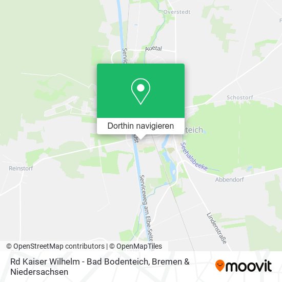 Rd Kaiser Wilhelm - Bad Bodenteich Karte