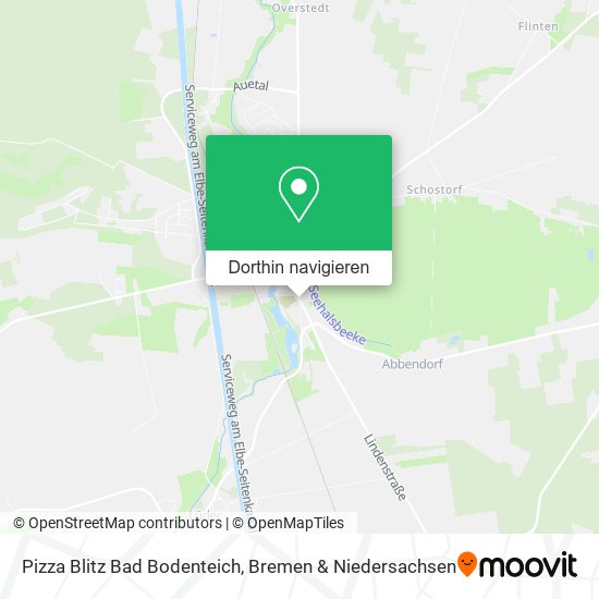 Pizza Blitz Bad Bodenteich Karte