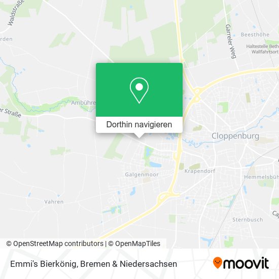 Emmi's Bierkönig Karte