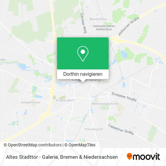 Altes Stadttor - Galerie Karte