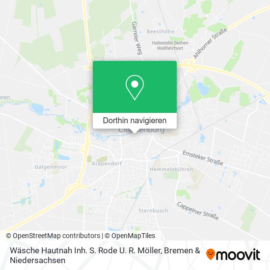 Wäsche Hautnah Inh. S. Rode U. R. Möller Karte