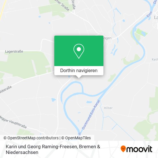 Karin und Georg Raming-Freesen Karte