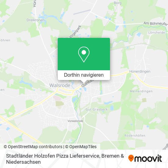 Stadtländer Holzofen Pizza Lieferservice Karte