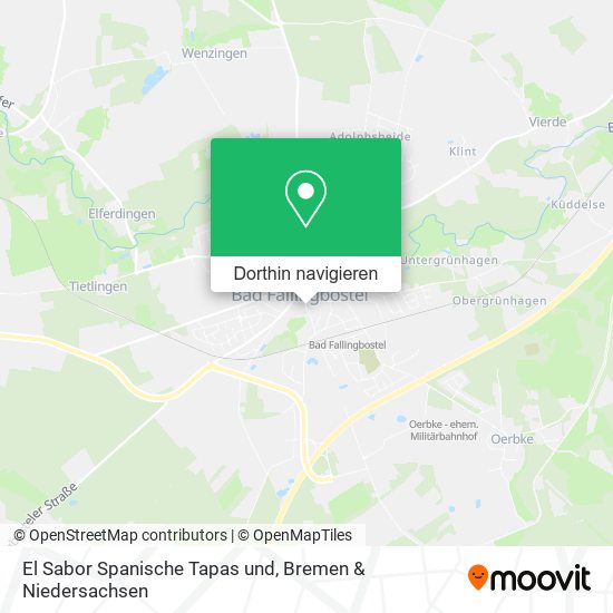 El Sabor Spanische Tapas und Karte