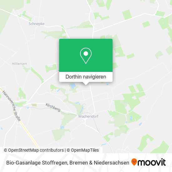 Bio-Gasanlage Stoffregen Karte