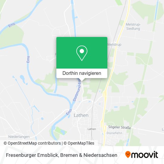 Fresenburger Emsblick Karte