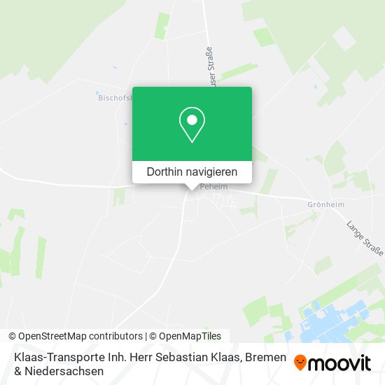 Klaas-Transporte Inh. Herr Sebastian Klaas Karte