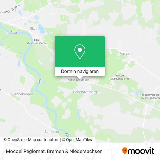 Mocoei Regiomat Karte