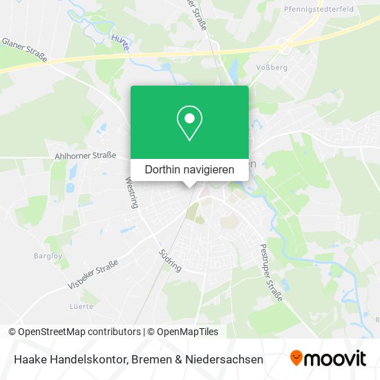 Haake Handelskontor Karte