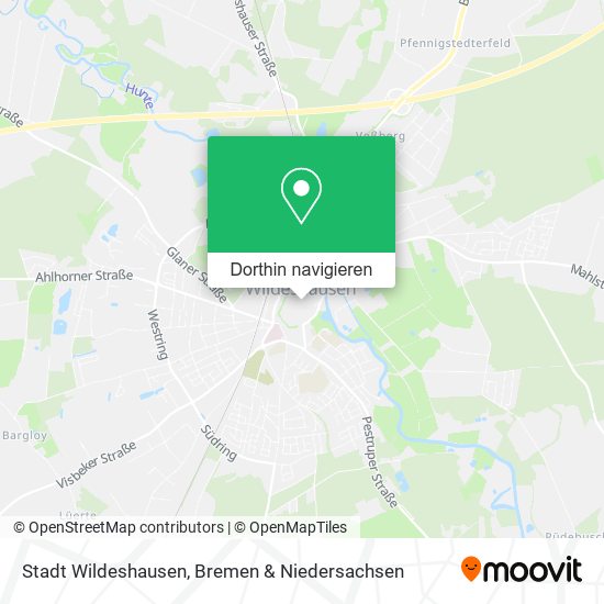 Stadt Wildeshausen Karte