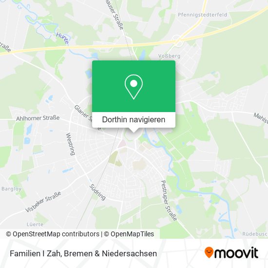 Familien I Zah Karte