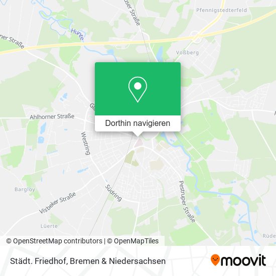 Städt. Friedhof Karte