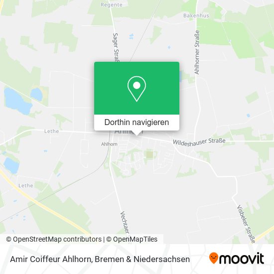 Amir Coiffeur Ahlhorn Karte
