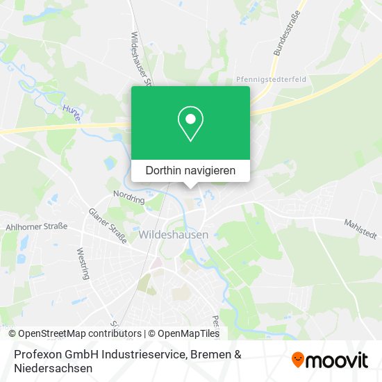 Profexon GmbH Industrieservice Karte