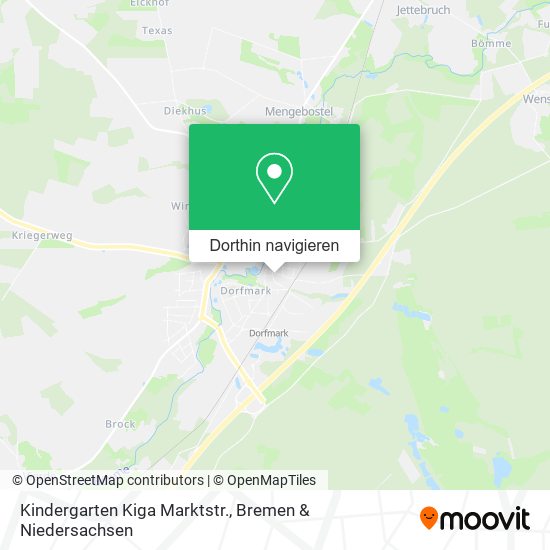 Kindergarten Kiga Marktstr. Karte