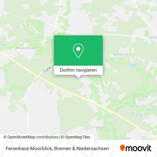 Ferienhaus Moorblick Karte