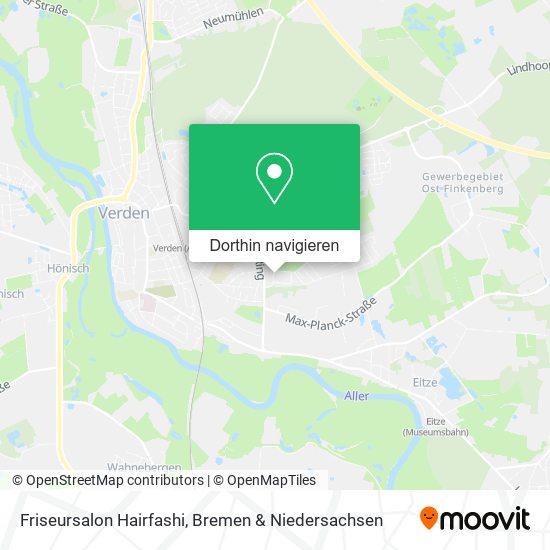 Friseursalon Hairfashi Karte