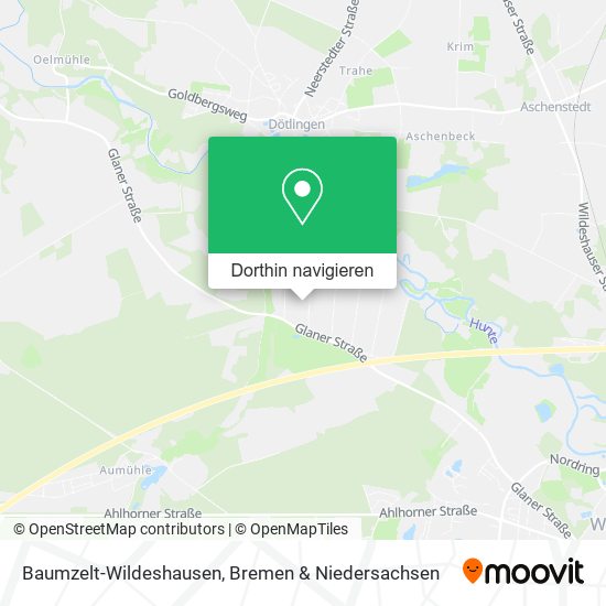 Baumzelt-Wildeshausen Karte