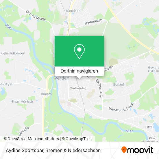 Aydins Sportsbar Karte