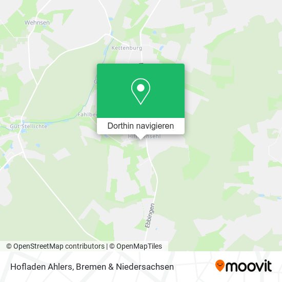 Hofladen Ahlers Karte