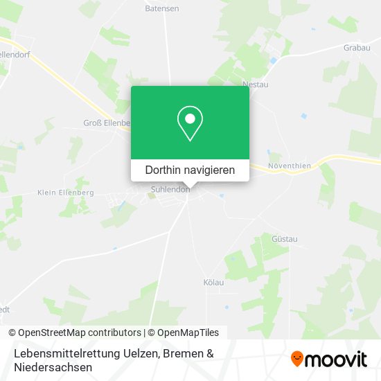 Lebensmittelrettung Uelzen Karte