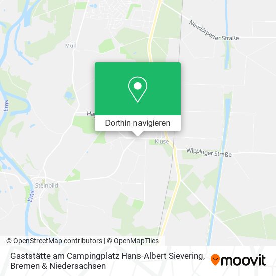 Gaststätte am Campingplatz Hans-Albert Sievering Karte