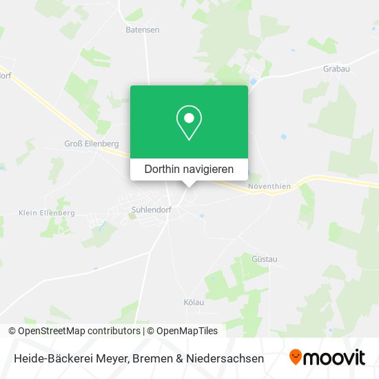 Heide-Bäckerei Meyer Karte
