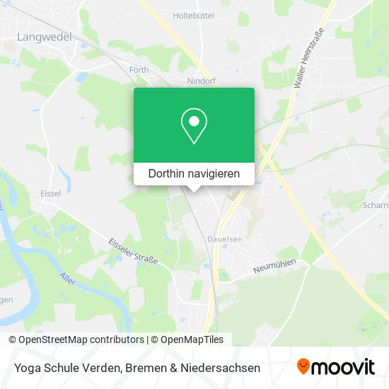 Yoga Schule Verden Karte