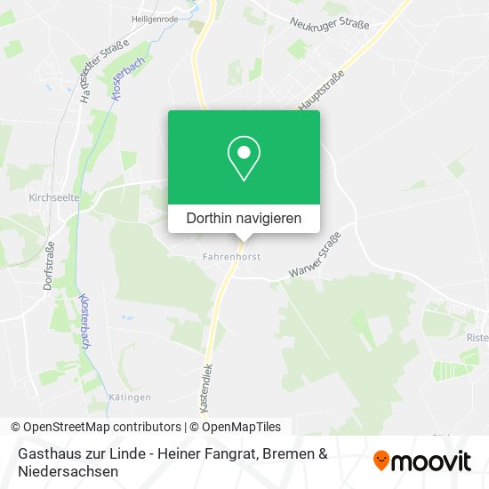 Gasthaus zur Linde - Heiner Fangrat Karte