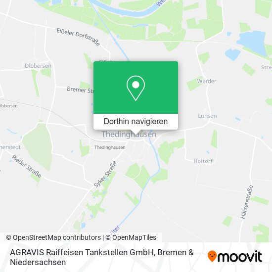 AGRAVIS Raiffeisen Tankstellen GmbH Karte