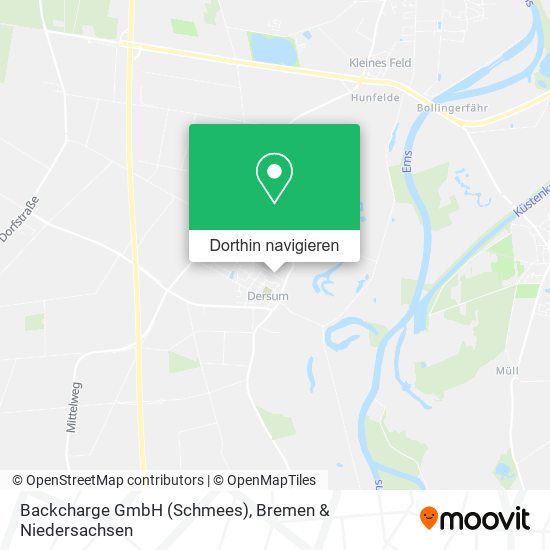 Backcharge GmbH (Schmees) Karte