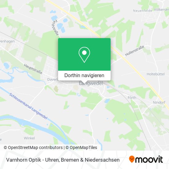 Varnhorn Optik - Uhren Karte
