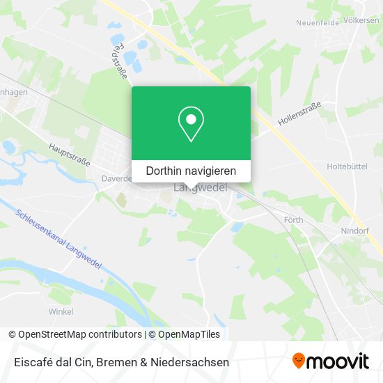 Eiscafé dal Cin Karte