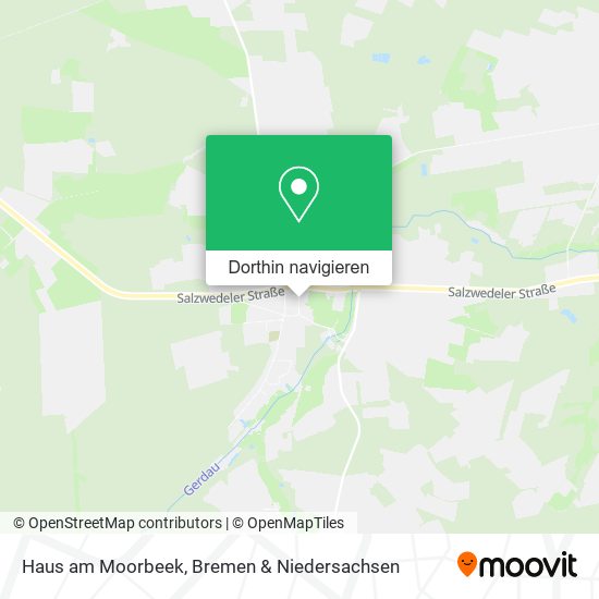 Haus am Moorbeek Karte