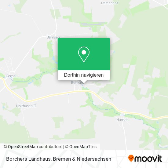 Borchers Landhaus Karte
