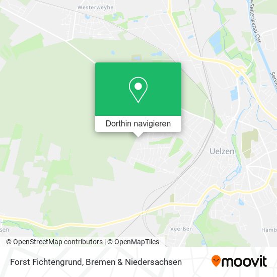 Forst Fichtengrund Karte