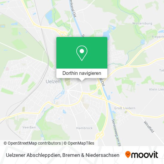 Uelzener Abschleppdien Karte
