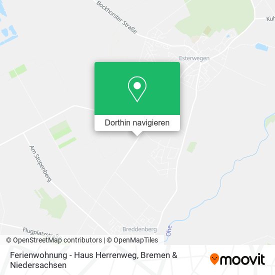Ferienwohnung - Haus Herrenweg Karte
