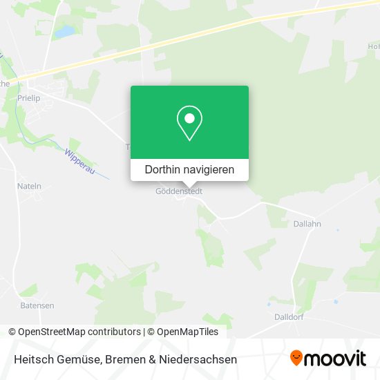 Heitsch Gemüse Karte