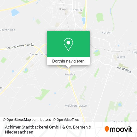 Achimer Stadtbäckerei GmbH & Co Karte