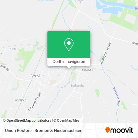 Union Rösterei Karte