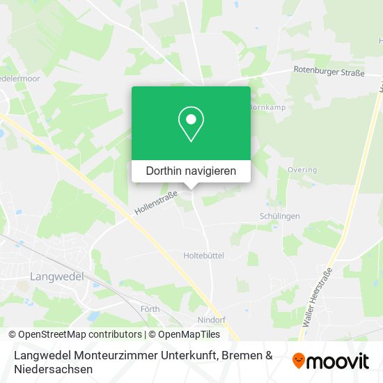 Langwedel Monteurzimmer Unterkunft Karte