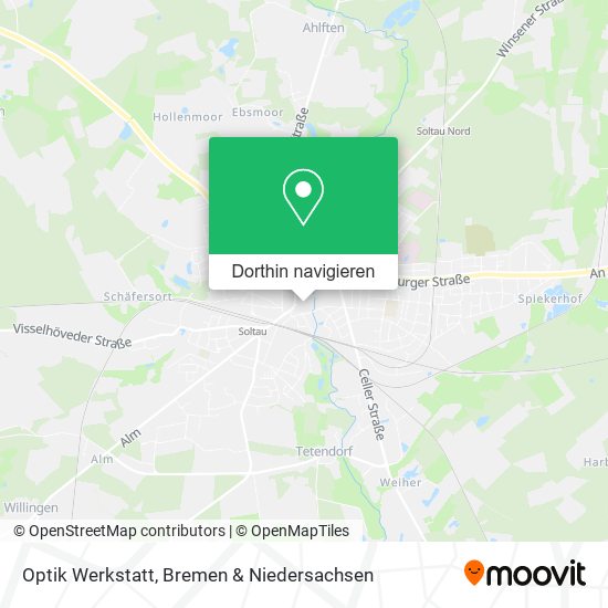 Optik Werkstatt Karte