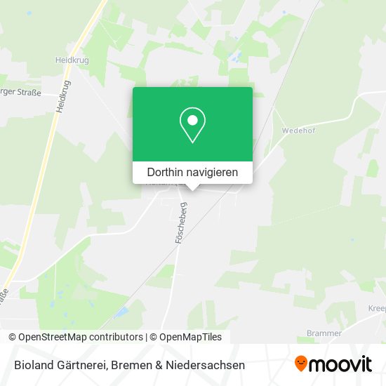 Bioland Gärtnerei Karte