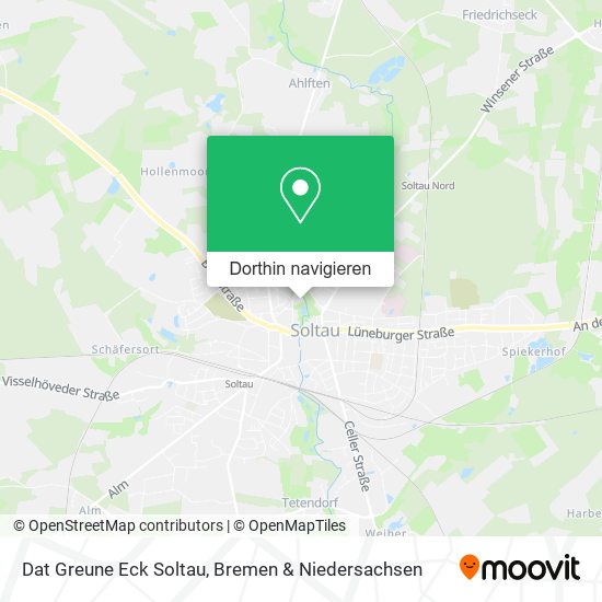 Dat Greune Eck Soltau Karte