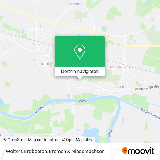 Wolters Erdbeeren Karte