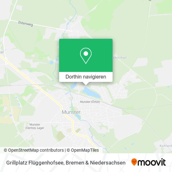Grillplatz Flüggenhofsee Karte