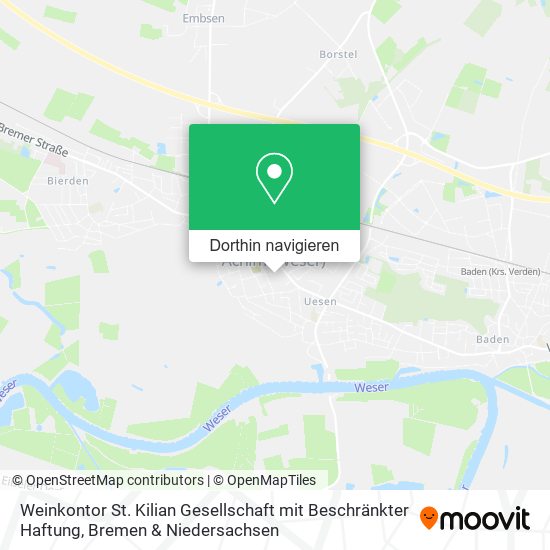 Weinkontor St. Kilian Gesellschaft mit Beschränkter Haftung Karte
